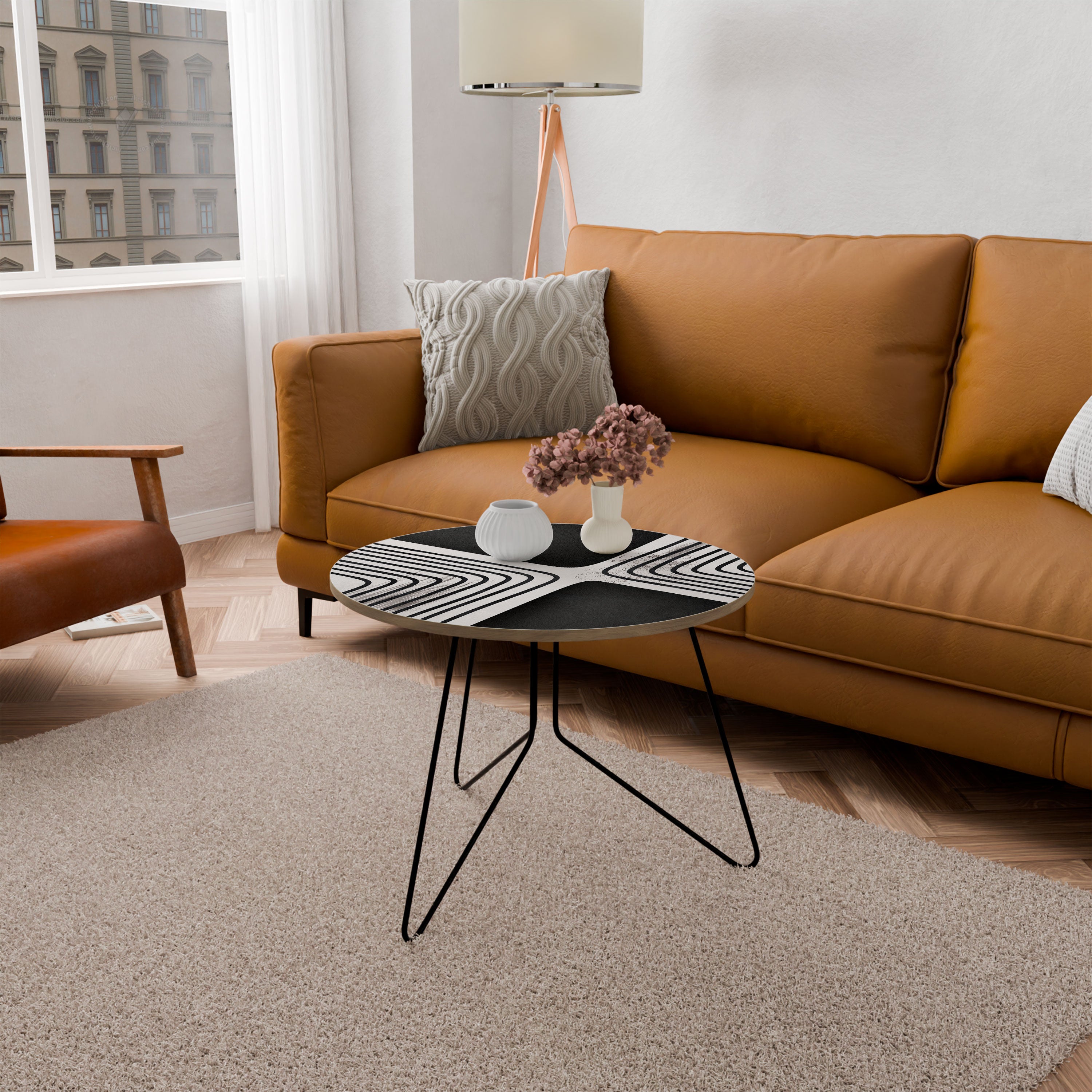 DARKSIDE OF THE LINE Large Coffee Table