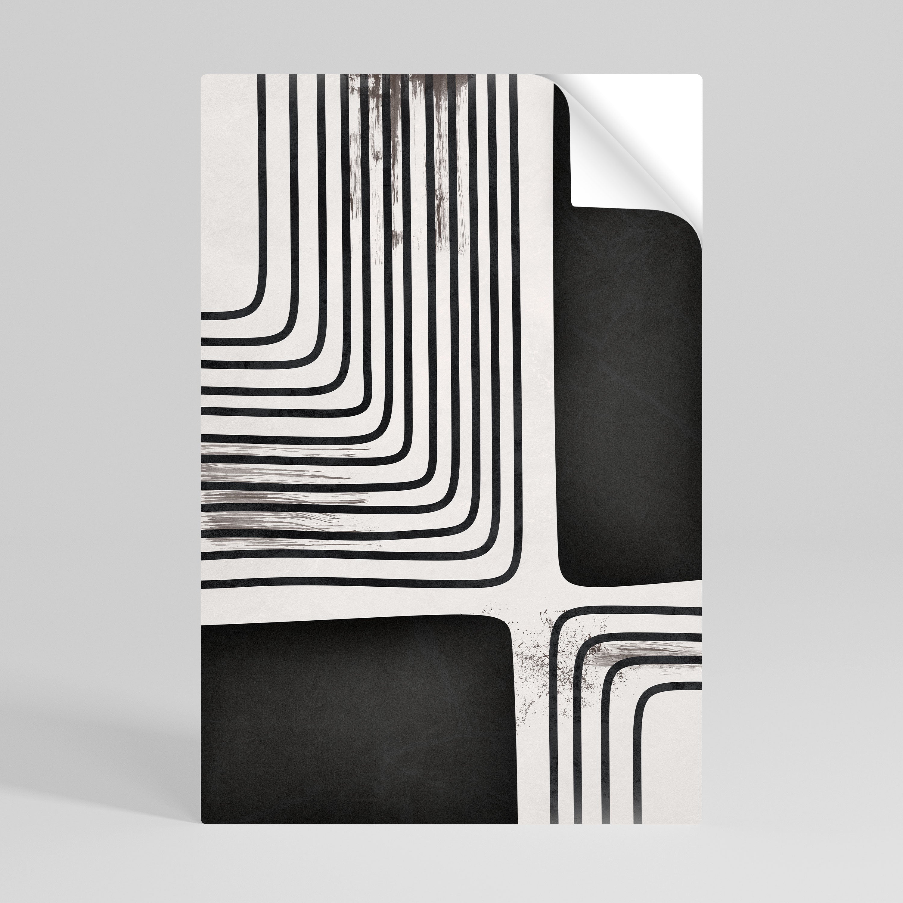 DARKSIDE OF THE LINE Självhäftande Vertikal Poster