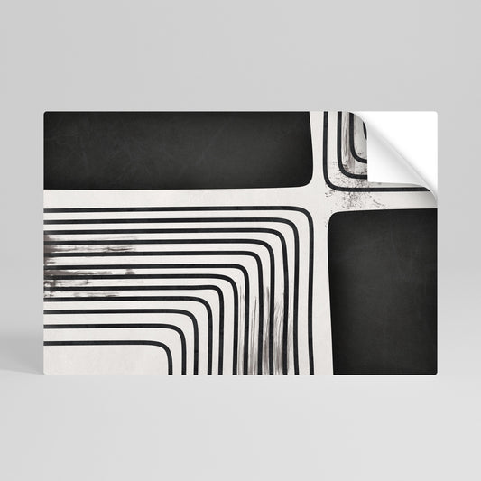 DARKSIDE OF THE LINE - Horisontell affisch med skalbar text