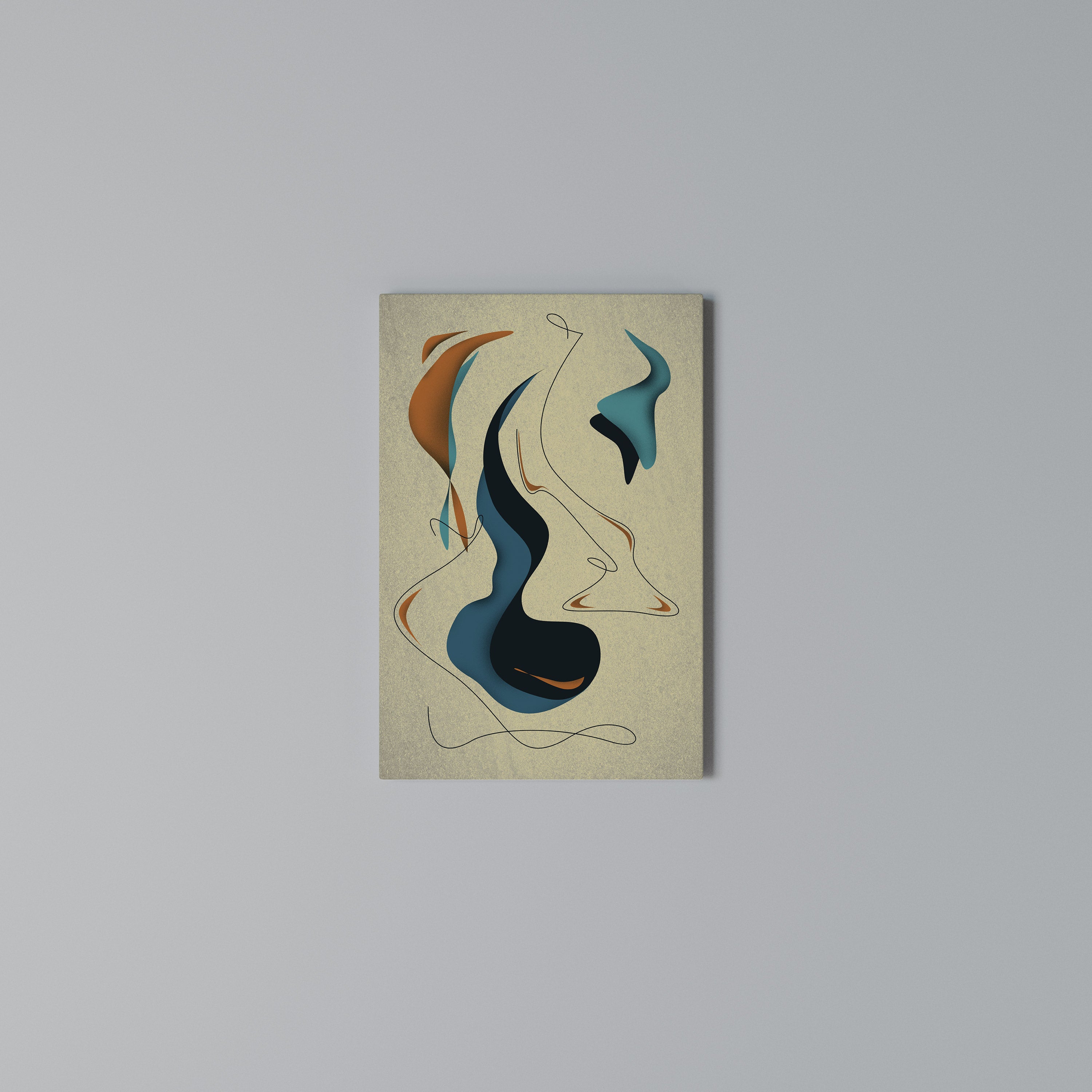 DREAMY DAZE Vertical Canvas Print