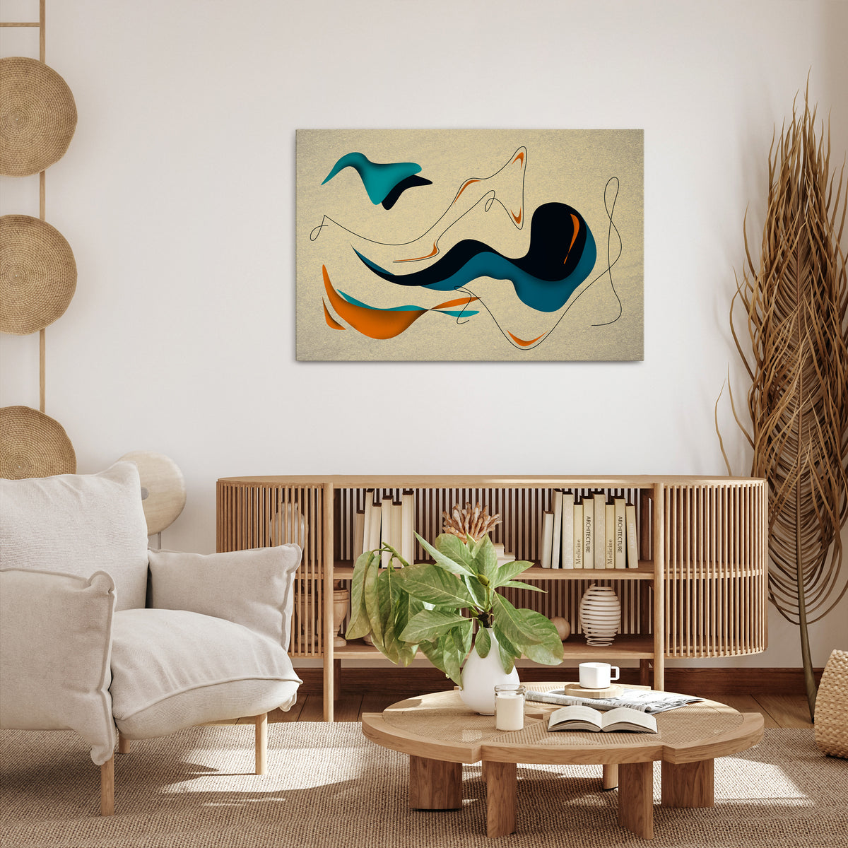 DREAMY DAZE Horizontal Canvas Print