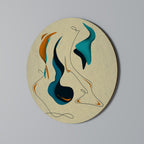 DREAMY DAZE Round Wall Art