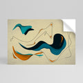 DREAMY DAZE Självhäftande Horisontell Poster