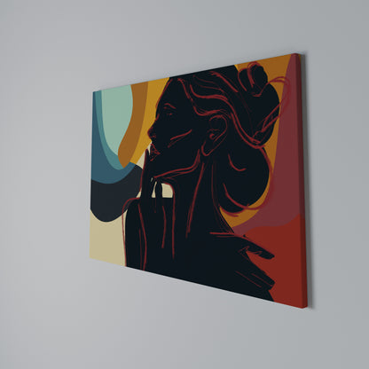 SILHOUETTE SONATA Horizontal Canvas Print
