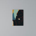 SILHOUETTE SONATA Vertical Canvas Print