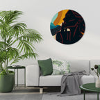 SILHOUETTE SONATA Round Wall Art