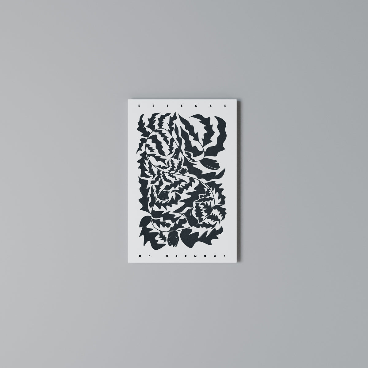 ETHEREAL ORNAMENT Vertical Canvas Print