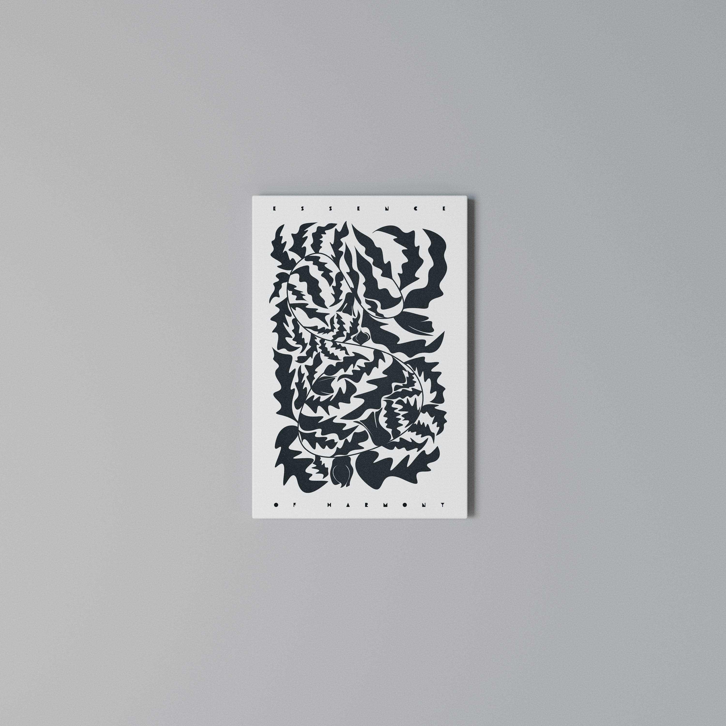 ETHEREAL ORNAMENT Vertical Canvas Print