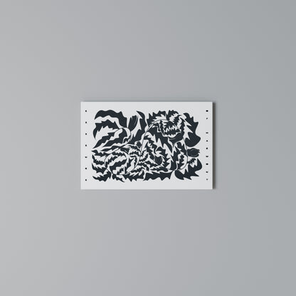ETHEREAL ORNAMENT Horizontal Canvas Print