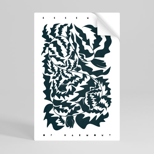 ETHEREAL ORNAMENT Peel and Stick Vertical Poster