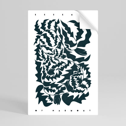 ETHEREAL ORNAMENT Peel and Stick Vertical Poster