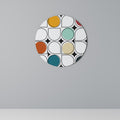 HUE HARMONY Round Wall Art
