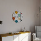 HUE HARMONY Round Wall Art