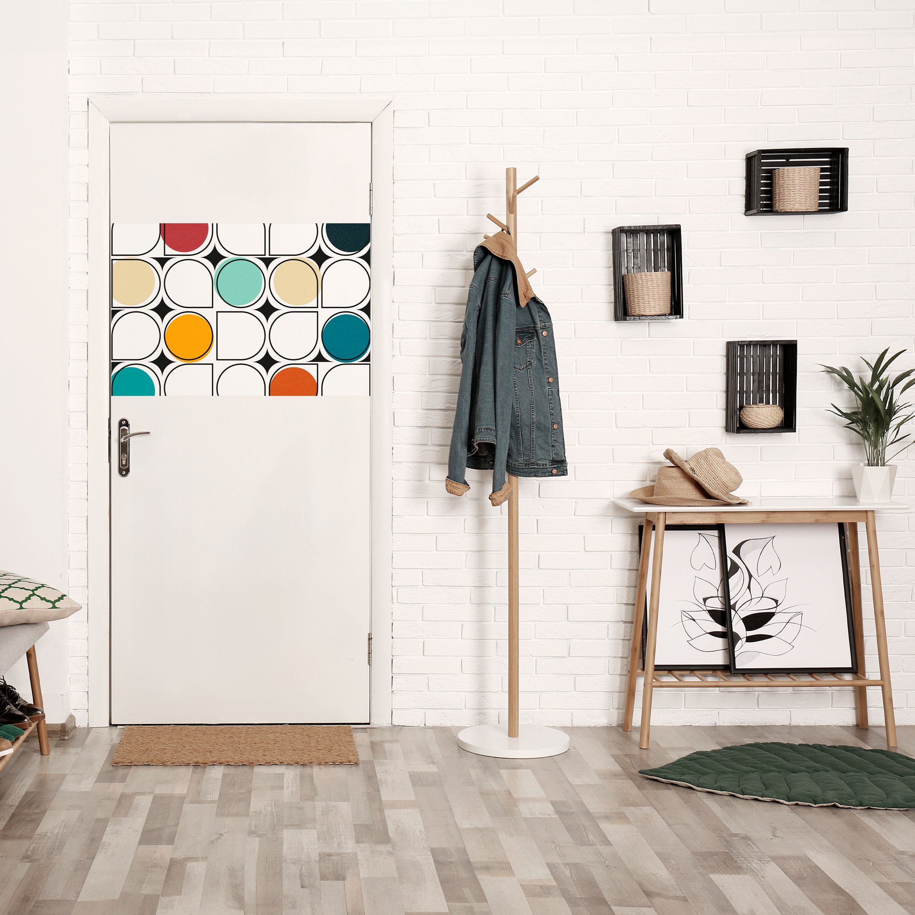 HUE HARMONY horisontell poster med självhäftande text