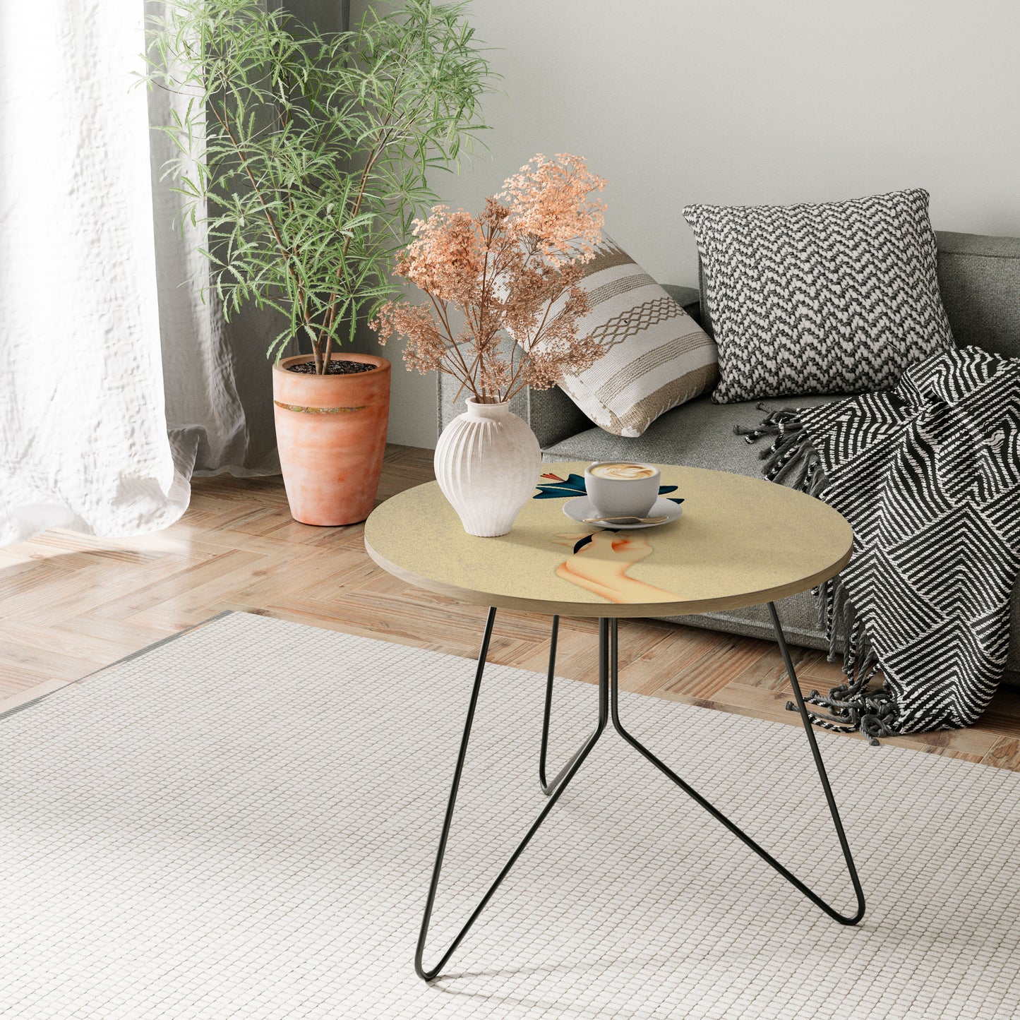 TAKE IT OR LEAF IT Large Coffee Table