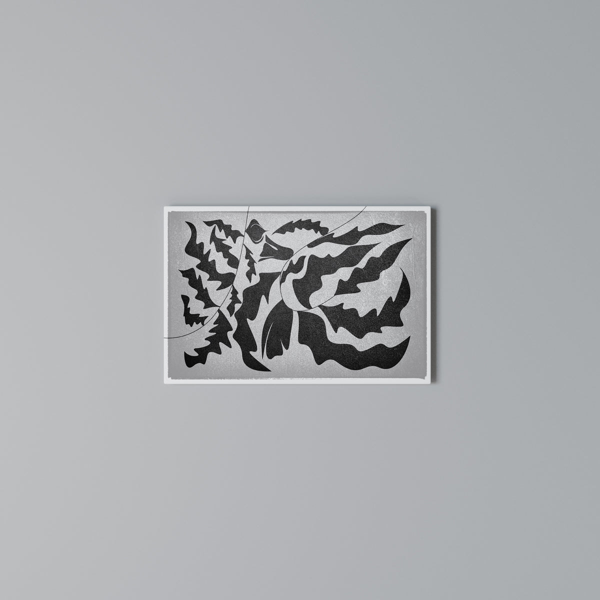 SHARP SHADOWS Horizontal Canvas Print