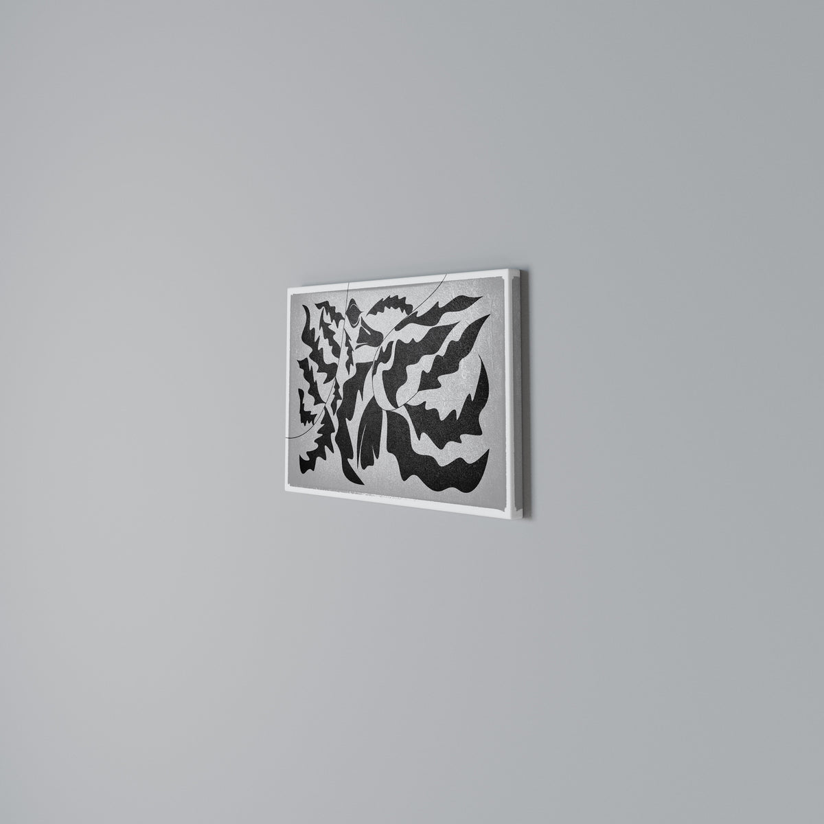 SHARP SHADOWS Horizontal Canvas Print