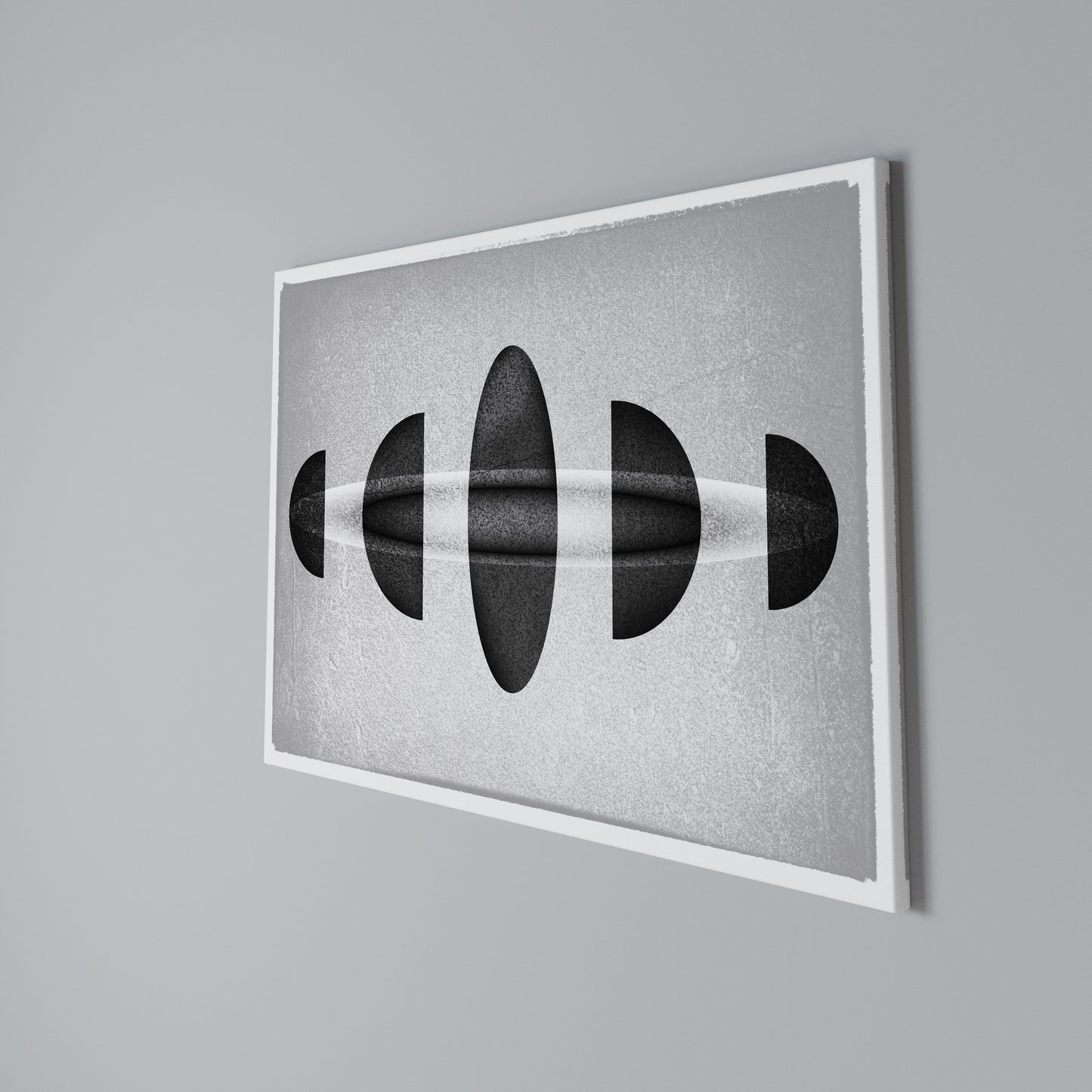 OBSIDIAN ODYSSEY Horizontal Canvas Print