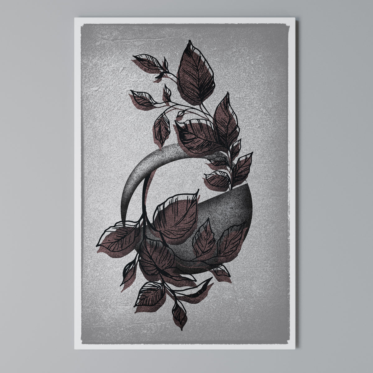 GRAPHIC WONDER Vertical Canvas Print