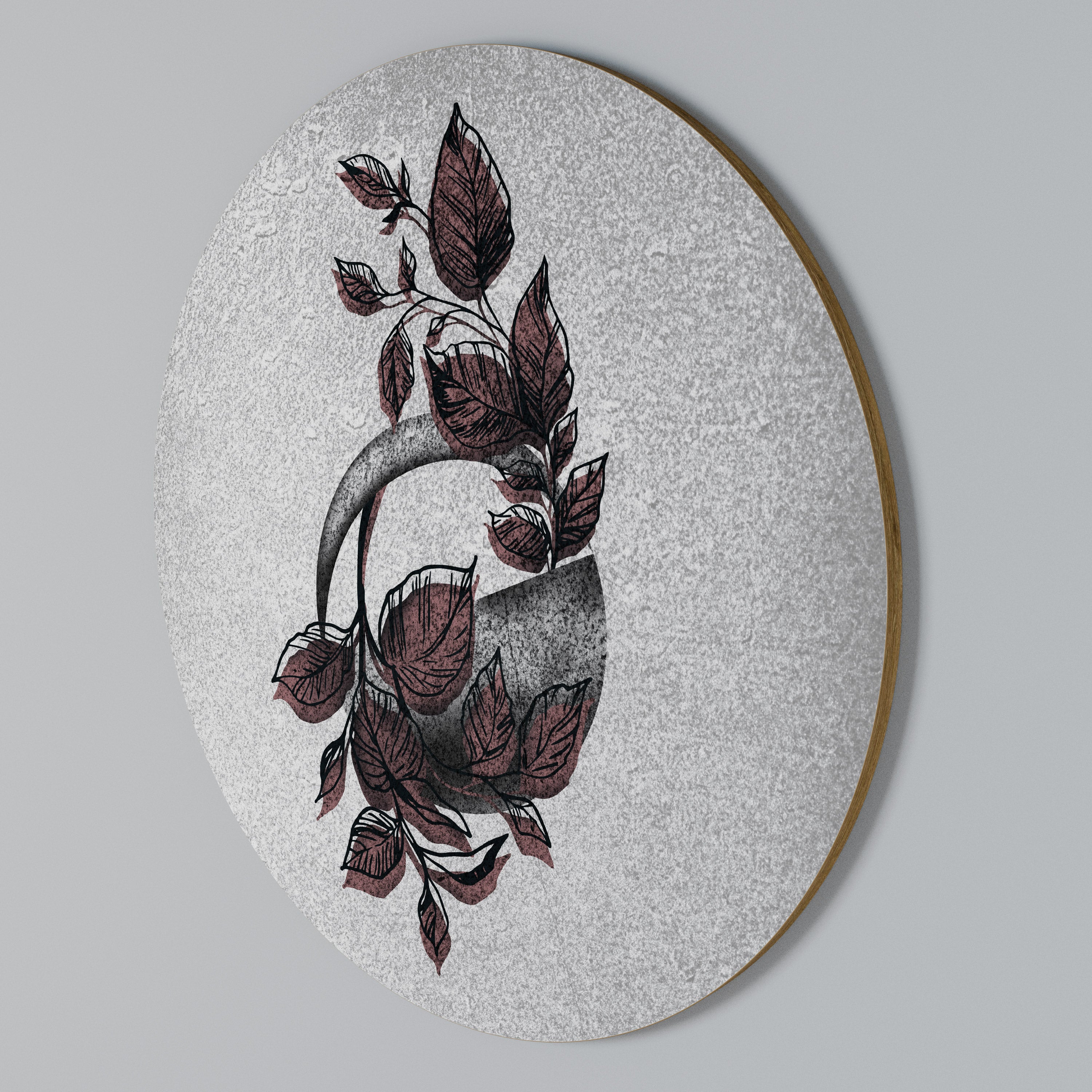 GRAPHIC WONDER Round Wall Art