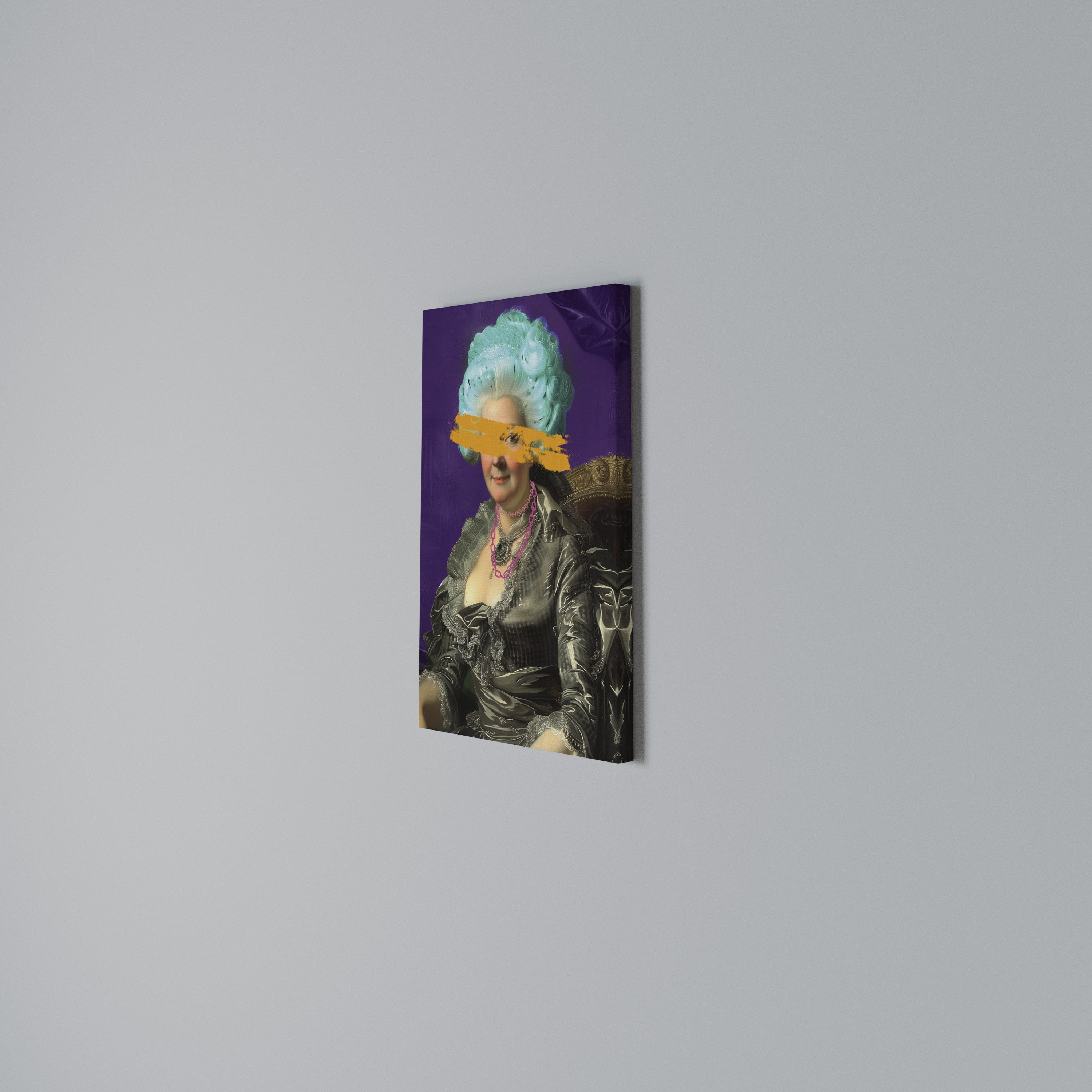 BAROQUE CHIC Vertical Canvas Print