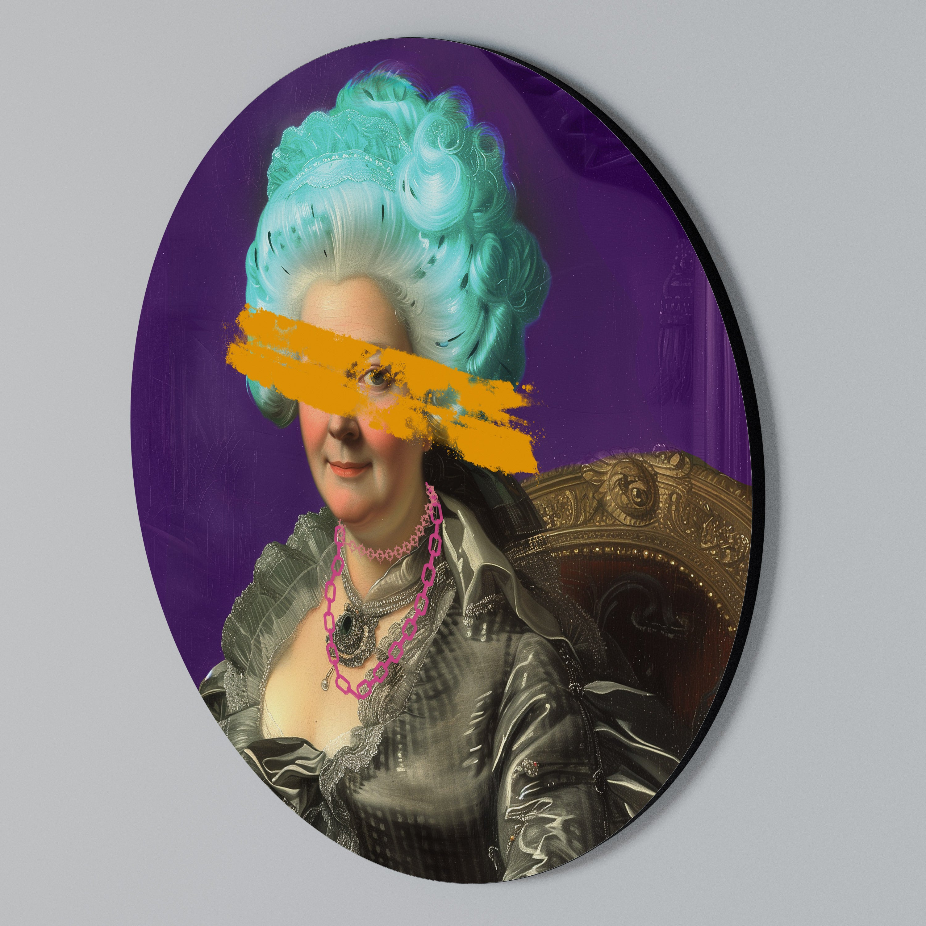 BAROQUE CHIC Rund väggdekor