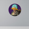 BAROQUE CHIC Round Wall Art