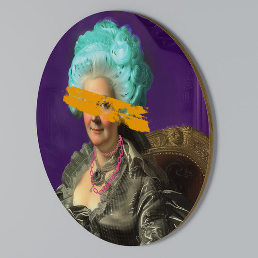 BAROQUE CHIC Rund väggdekor