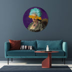 BAROQUE CHIC Round Wall Art