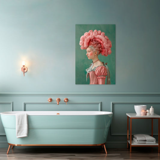 BAROQUE FUSION Vertical Canvas Print