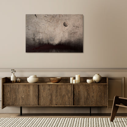 MOONBEAM THOUGHTS Horizontal Canvas Print