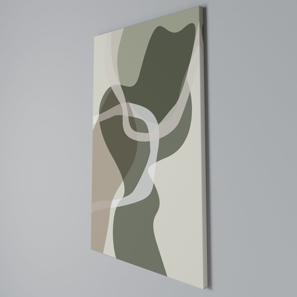 ART OF GREEN Vertical Canvas Print