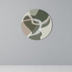 ART OF GREEN Round Wall Art