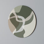 ART OF GREEN Round Wall Art