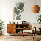 ART OF GREEN Peel and Stick Vertical Poster