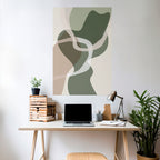 ART OF GREEN Peel and Stick Vertical Poster