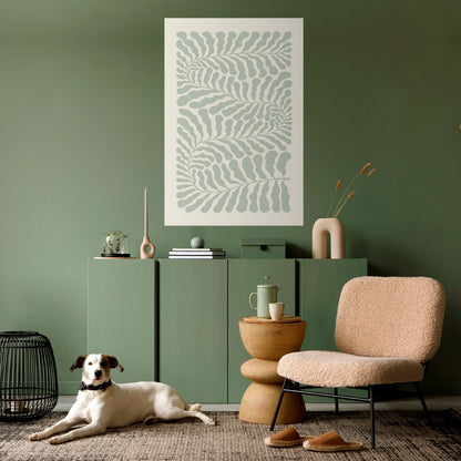 VERDURE LABIRYNTH Peel and Stick Vertical Poster