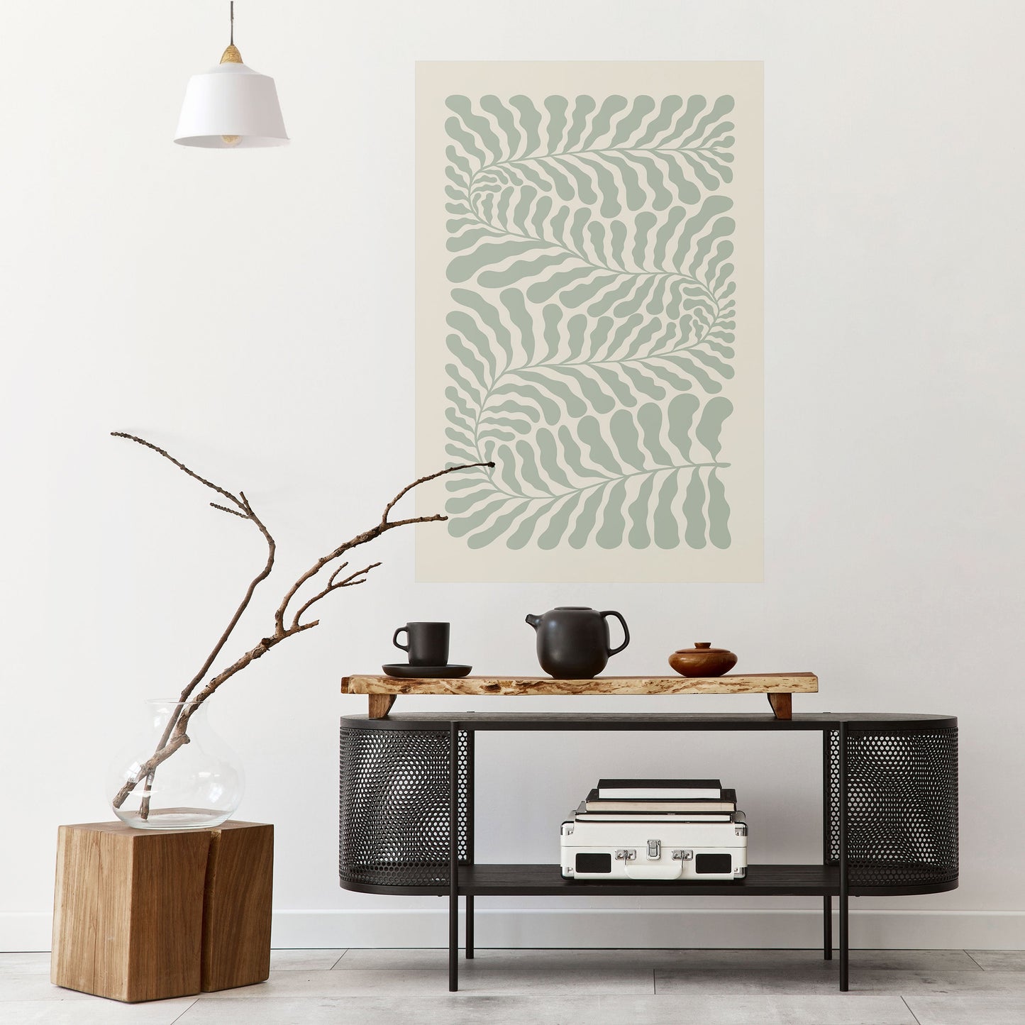 VERDURE LABIRYNTH Peel and Stick Vertical Poster