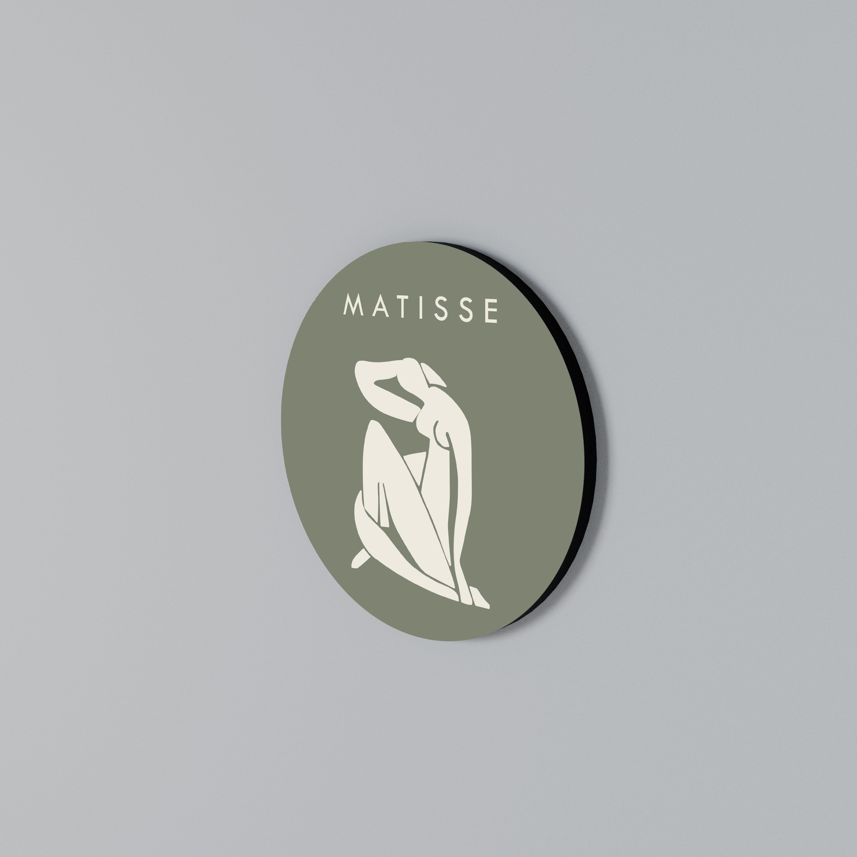 MATISSE NUDES Rund väggdekor