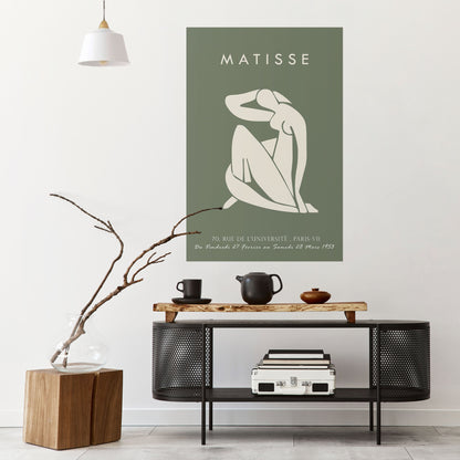 MATISSE NUDES Vertikal poster med självhäftande motiv