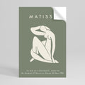 MATISSE NUDES Självhäftande Vertikal Poster