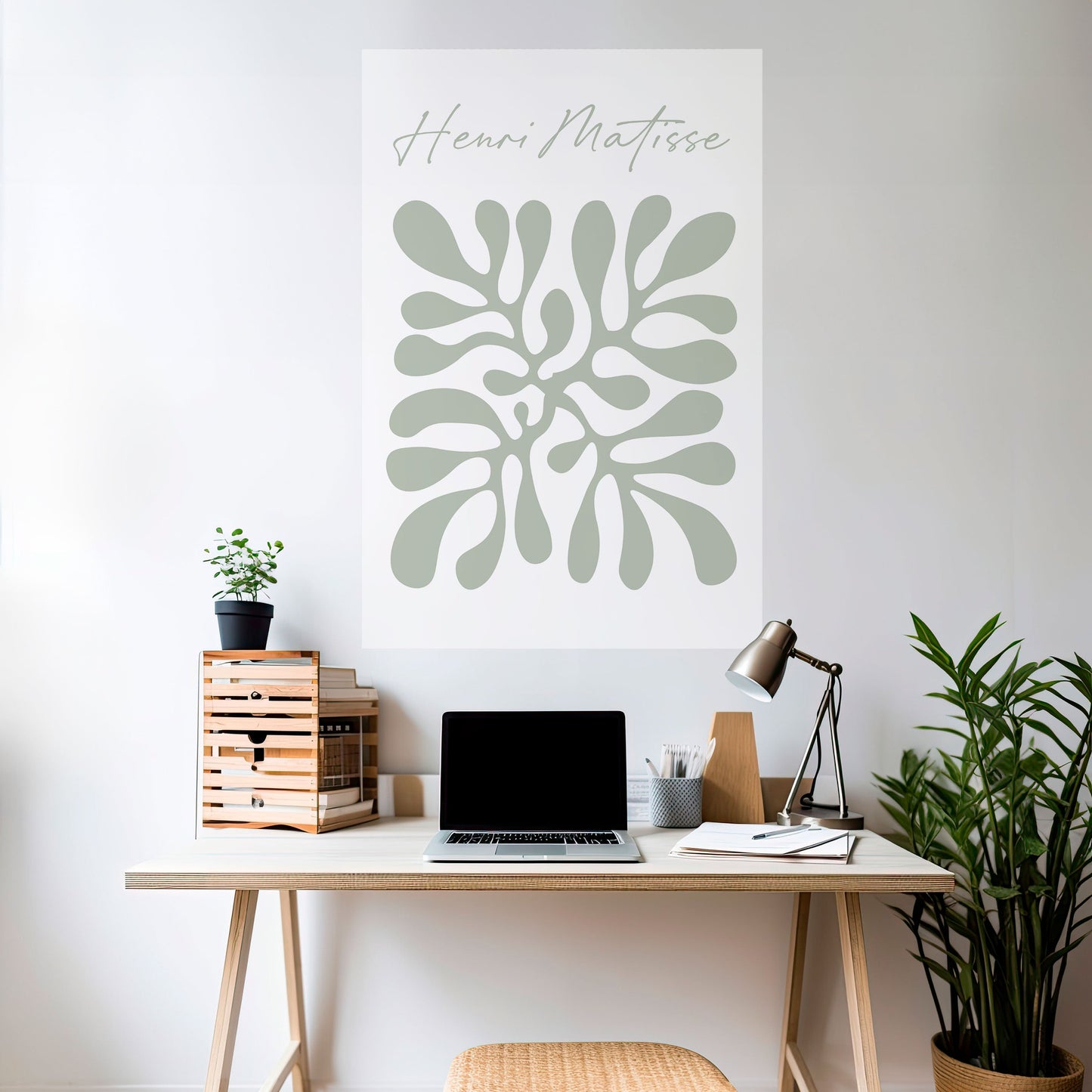 SHAPE OF MATISSE Peel and Stick Vertical Poster