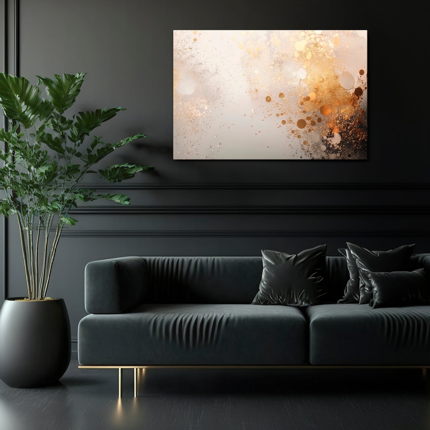 PRECIOUS CADENCE Horizontal Canvas Print