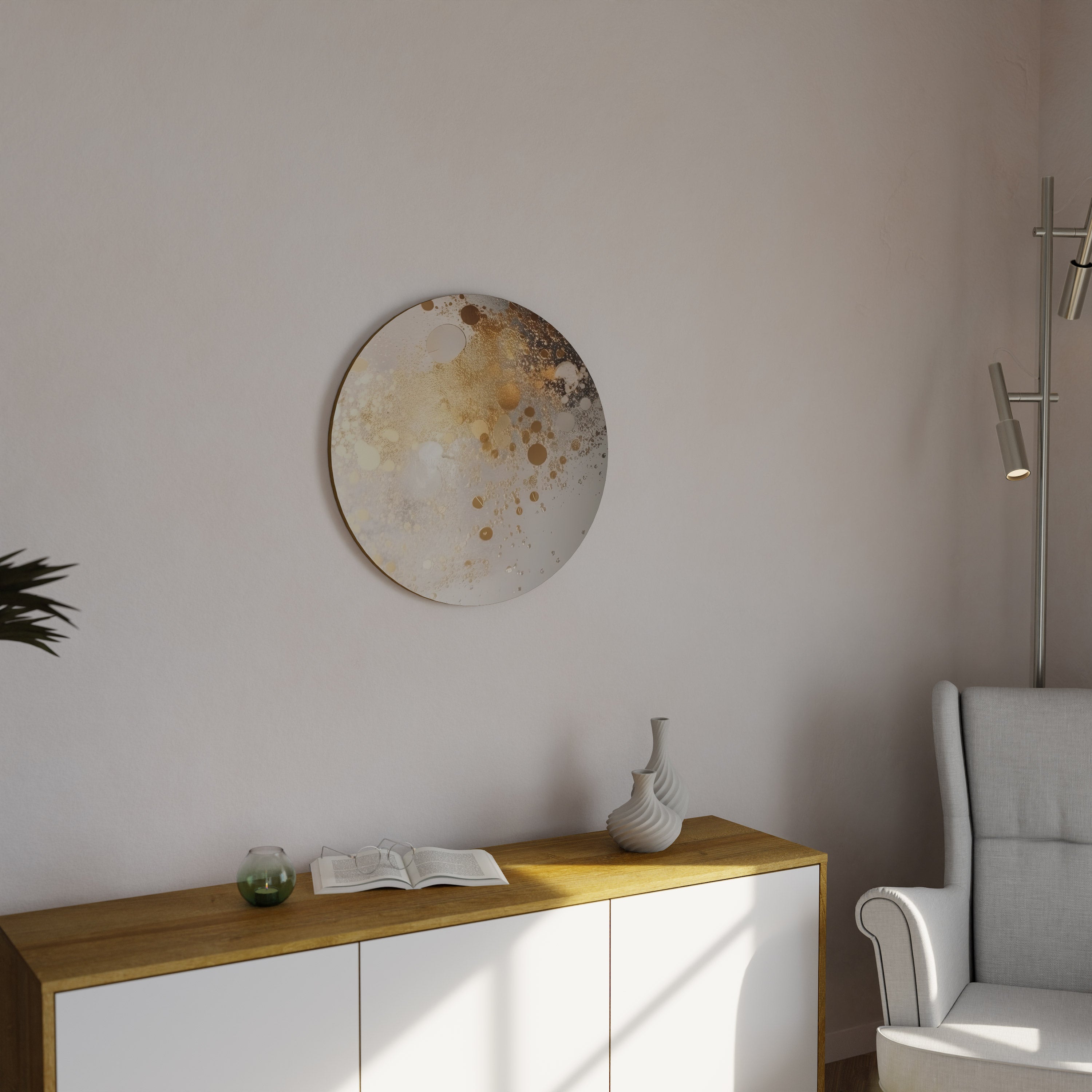 Rund väggdekoration PRECIOUS CADENCE