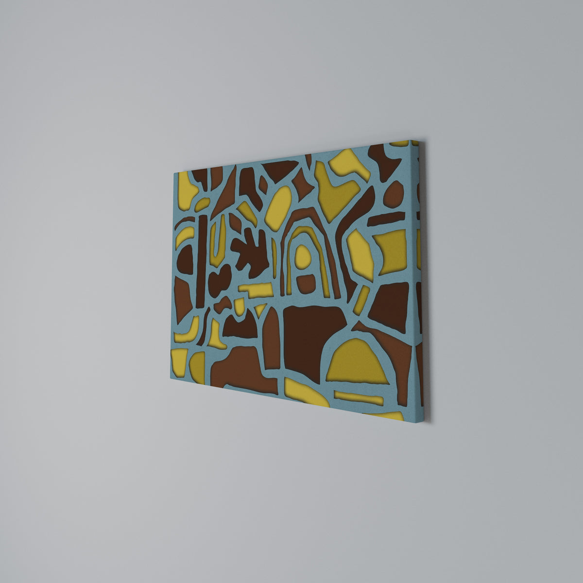 SHAPE EXTRAVAGANZA Horizontal Canvas Print