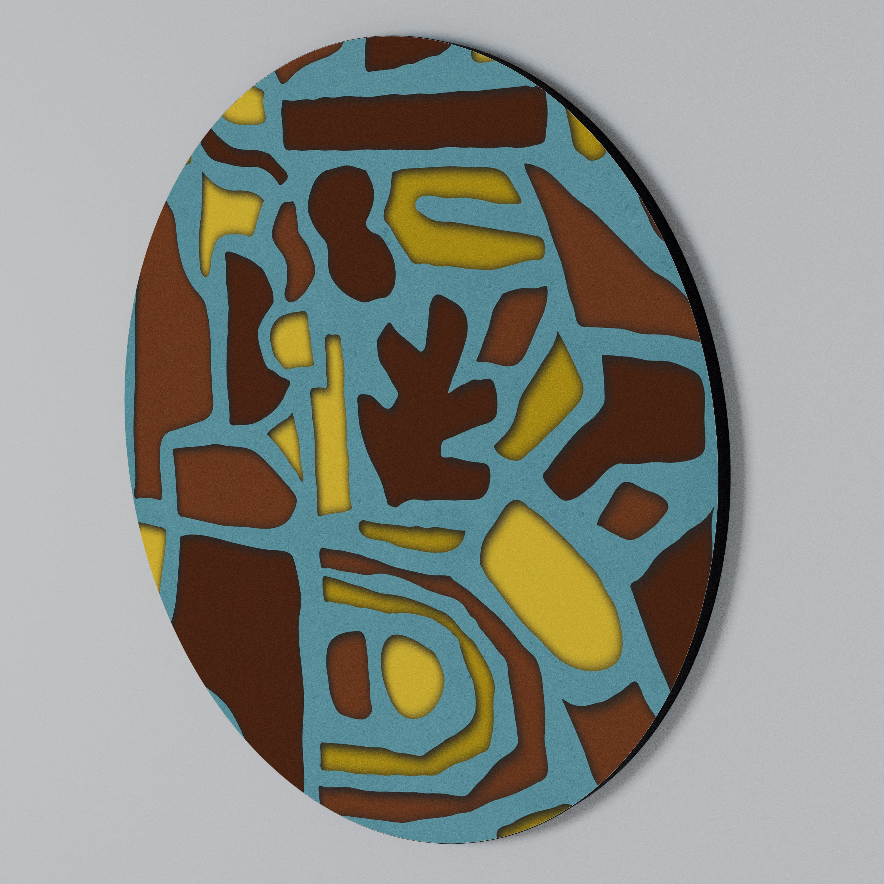 SHAPE EXTRAVAGANZA Rund väggdekoration