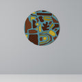 SHAPE EXTRAVAGANZA Round Wall Art
