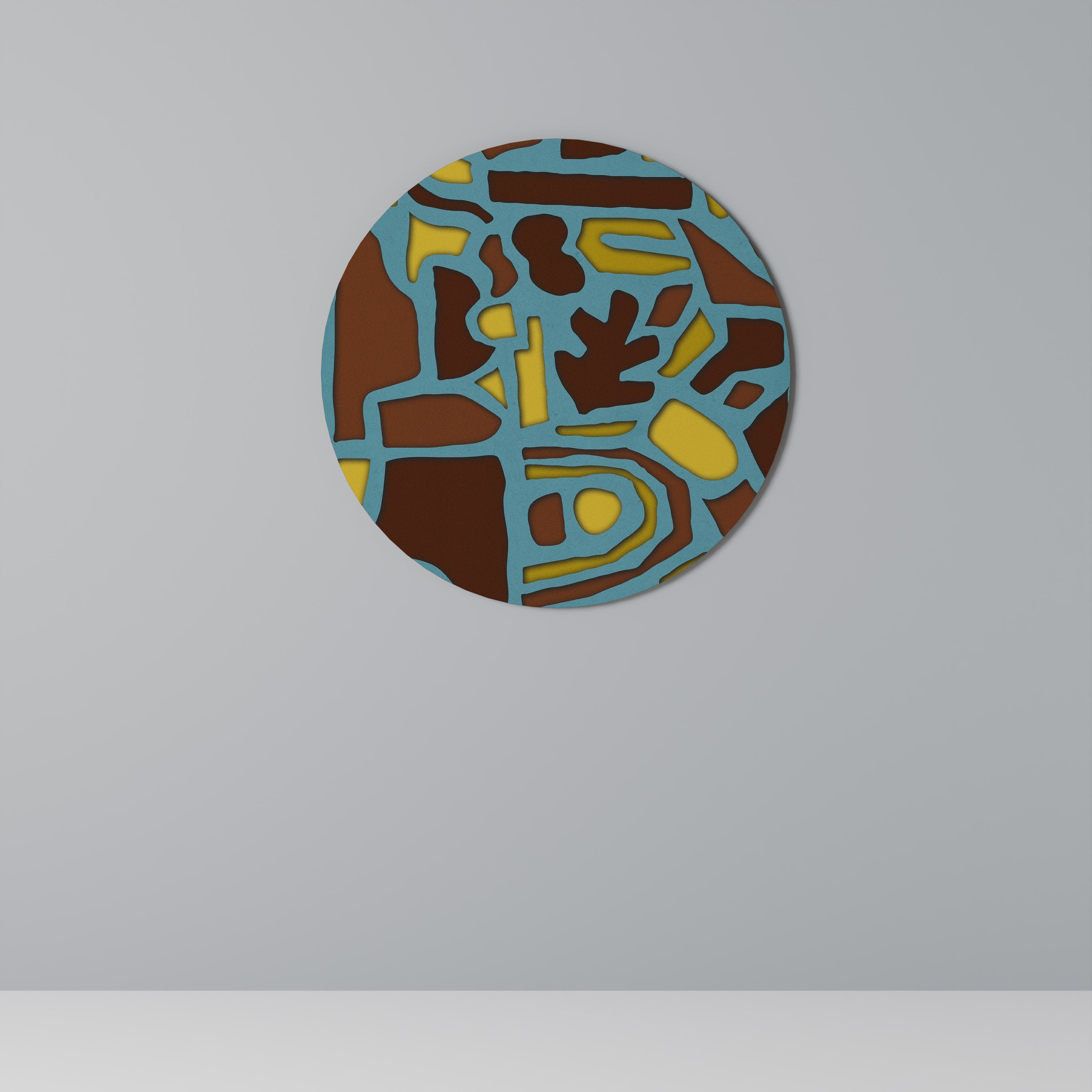 SHAPE EXTRAVAGANZA Rund väggdekoration