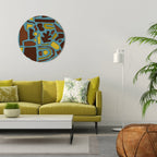 SHAPE EXTRAVAGANZA Round Wall Art