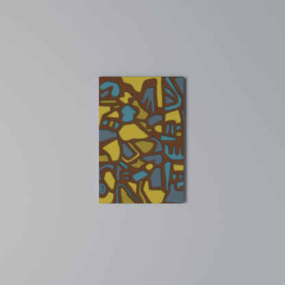 FORM SHUFFLE Vertical Canvas Print